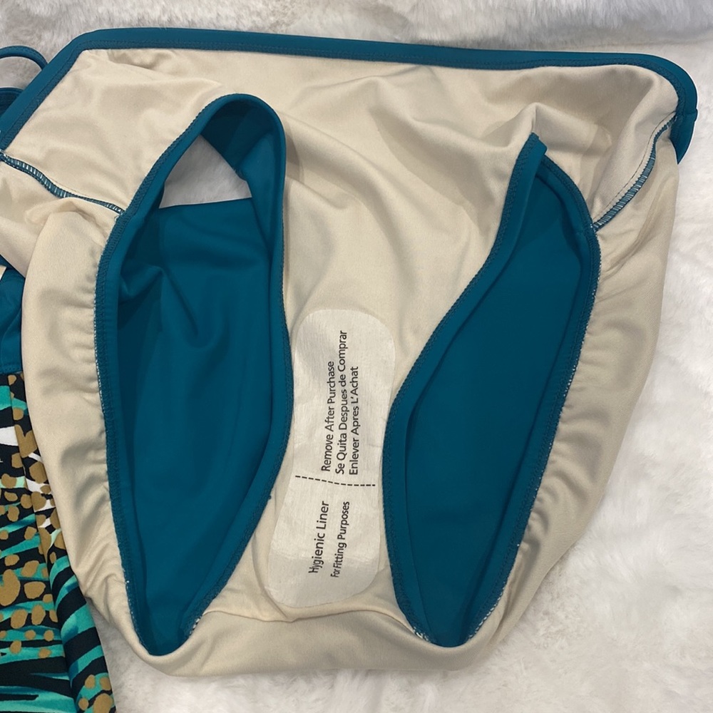 Tropical Escape Tankini Size 12 - Picture 5 of 10